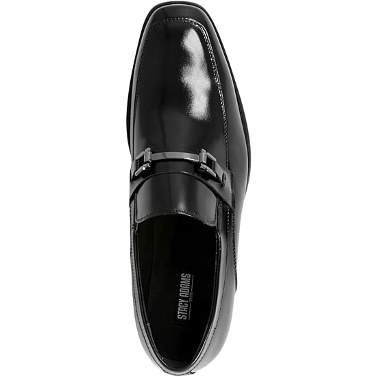 Stacy Adams® Blake Mens Leather Moc-Toe Slip-On Dress Shoes