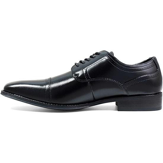 Stacy Adams® Waltham Mens Leather Cap Toe Lace Oxford Dress Shoes