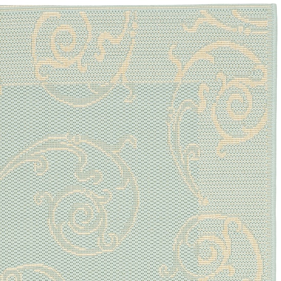 Safavieh Courtyard Collection Cletus Geometric Indoor/Outdoor Area Rug