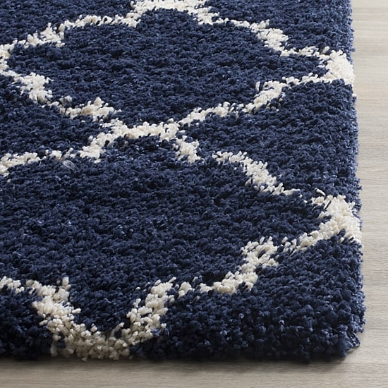 Safavieh Hudson Shag Collection Synthia Geometric Runner Rug