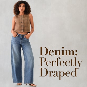 Denim Perfectly Draped