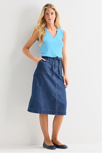 Denim Skirts
