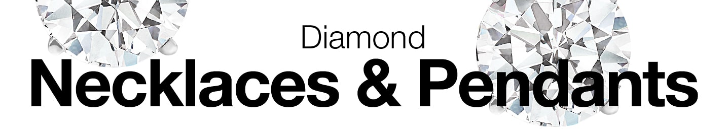Diamond Necklaces & Pendants