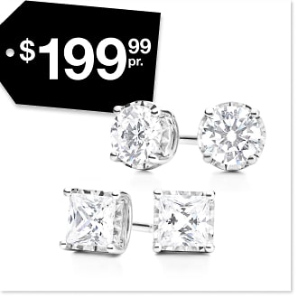 Diamonds In Sterling Silver