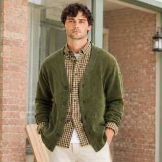 DIV 2 MENS CARDIGAN SWEATER