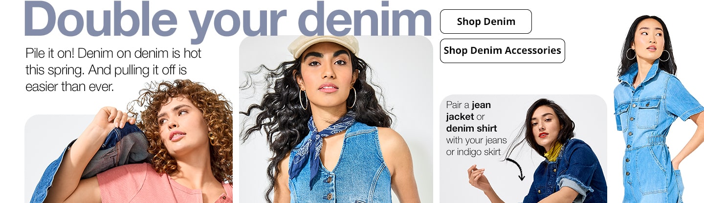 Double your denim