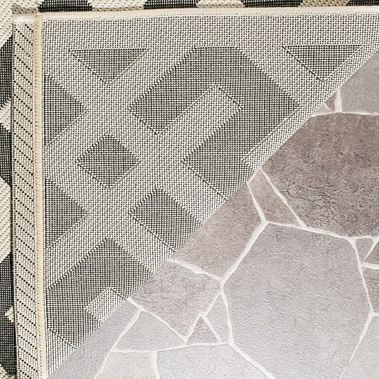 Safavieh Courtyard Collection Darrin Geometric Indoor/Outdoor Square Area Rug