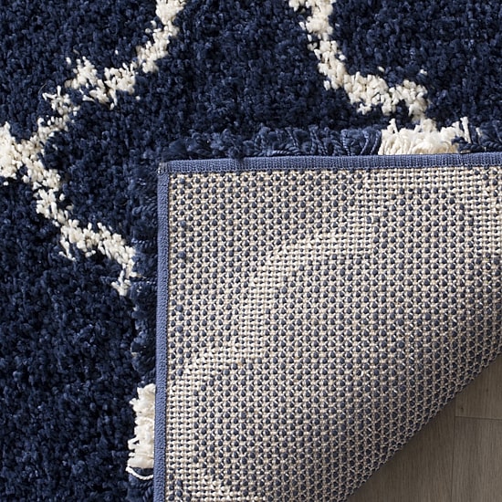 Safavieh Hudson Shag Collection Synthia Geometric Runner Rug
