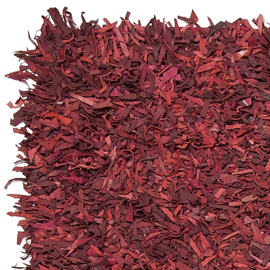 Safavieh Leather Shag Collection Akilah Solid Area Rug