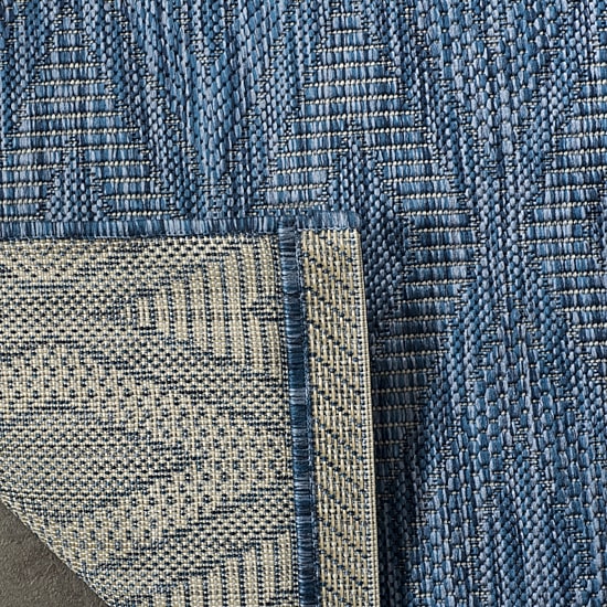 Safavieh Courtyard Collection Elisa Geometric Indoor/Outdoor Runner Rug
