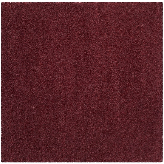 Safavieh Santa Monica Shag Collection Ainsley Solid Square Area Rug