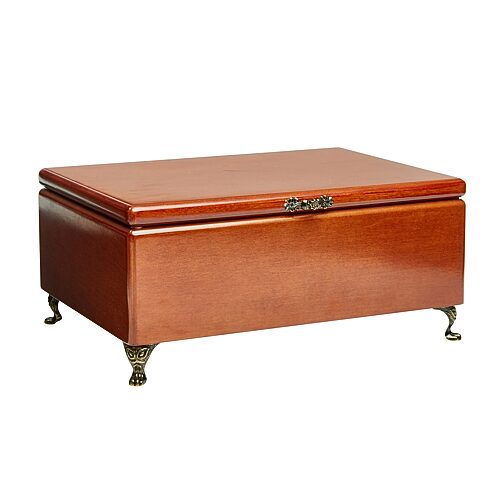 Mele and Co Kinsley Walnut-Finish Jewelry Box, One Size