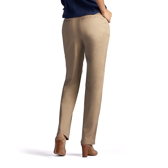 Lee® Plain Front Relaxed All Day Twill Pant
