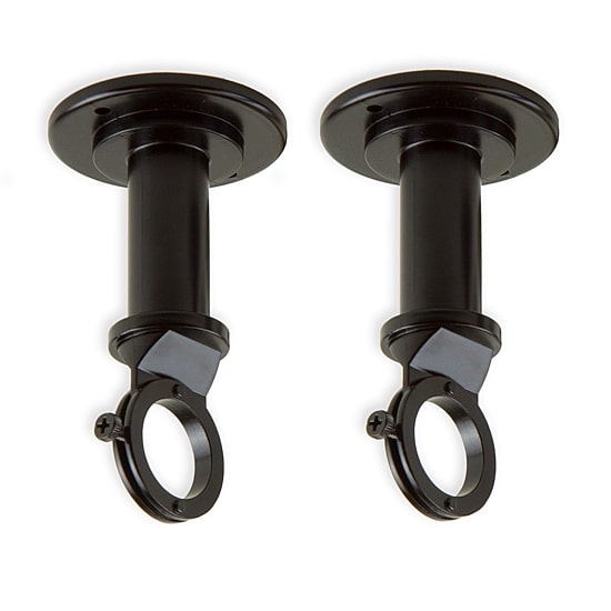 Rod Desyne Industrial Wall 2-pc. Curtain Rod Brackets