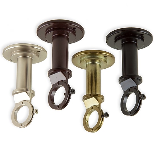 Rod Desyne Industrial Wall 2-pc. Curtain Rod Brackets