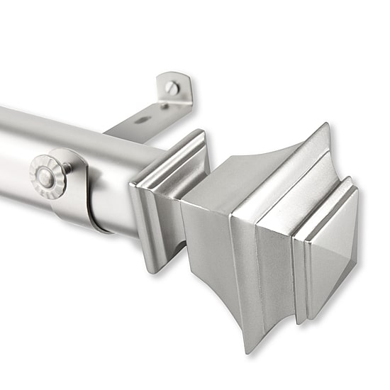 Rod Desyne Bach Non-Telescoping 1 1/2 IN Curtain Rod