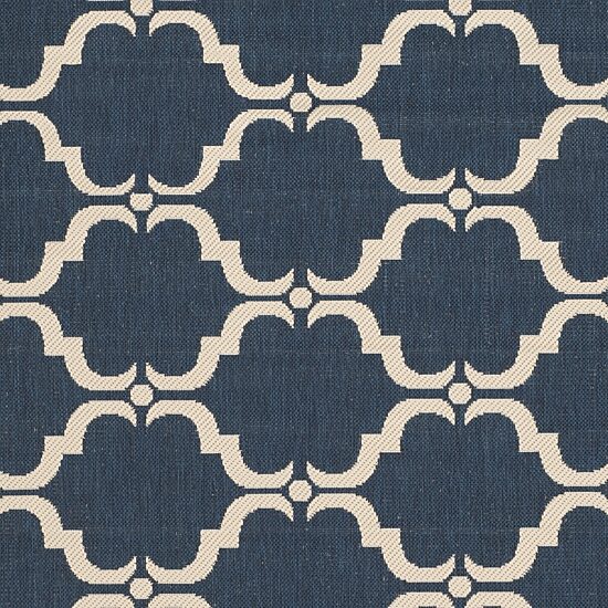 Safavieh Courtyard Collection Jobeth Geometric Indoor/Outdoor Runner Rug