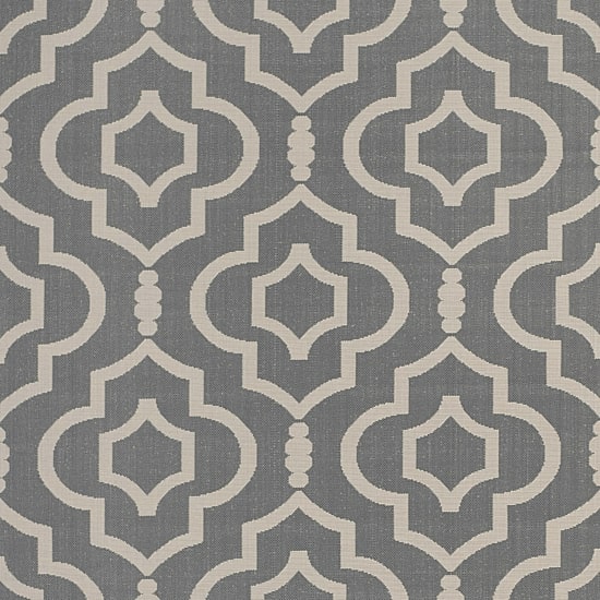 Safavieh Courtyard Collection Meryll Geometric Indoor/Outdoor Square Area Rug