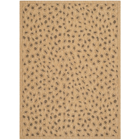 Safavieh Courtyard Collection Allison Animal Indoor/Outdoor Area Rug