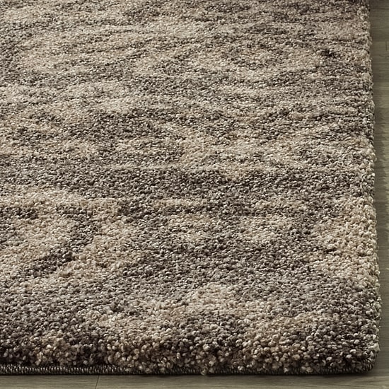 Safavieh Shag Collection Mario Damask Runner Rug