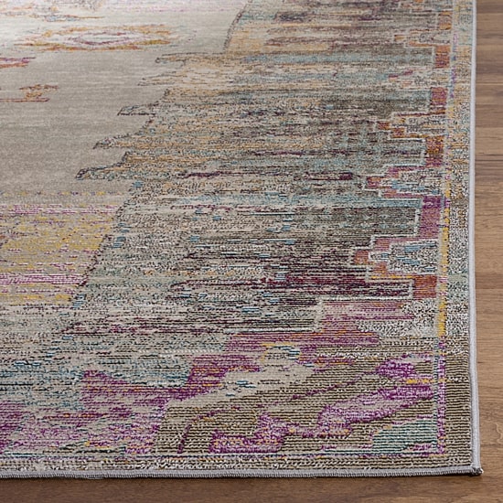 Safavieh Crystal Collection Wyatt Oriental Square Area Rug