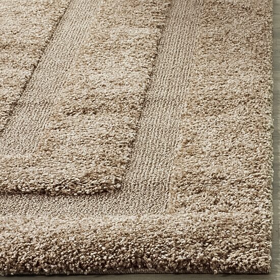 Safavieh Shag Collection Smith Solid Square Area Rug