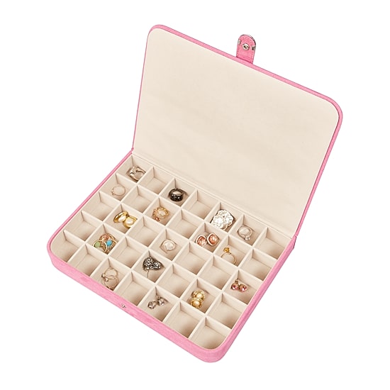 Mele and Co Cameron Plush Pink Travel Case