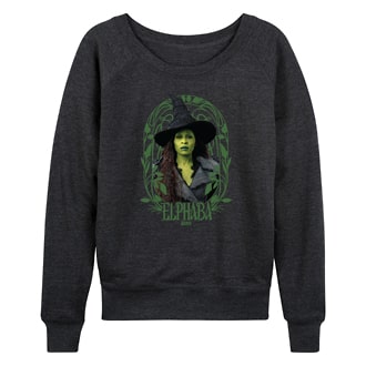 Elphaba Frame Wicked Graphic Pullover