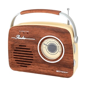 Emerson Retro Radio With Bluetooth