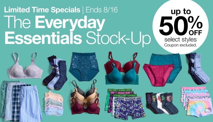Everyday Essentials Stock Up