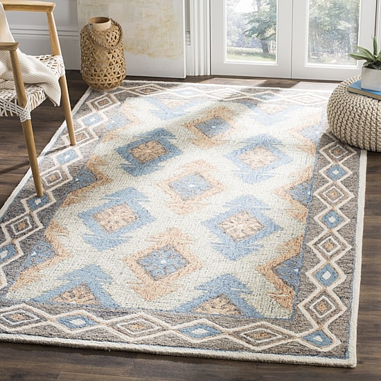 Safavieh Micro-Loop Collection Romeo Geometric Area Rug