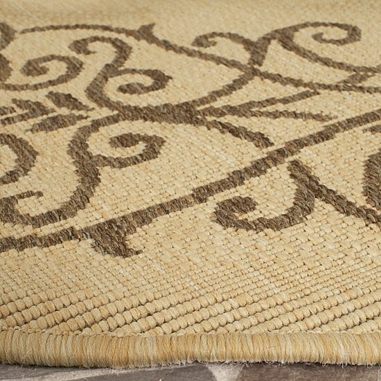 Safavieh Dara Oriental Indoor Outdoor Round Area Rug