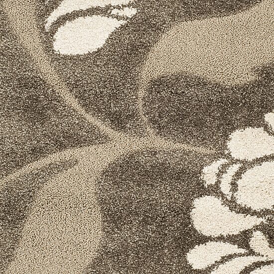 Safavieh Shag Collection Emmett Geometric Round Area Rug