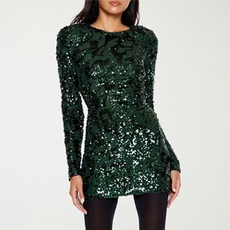 F21 Sequin ALine Dress