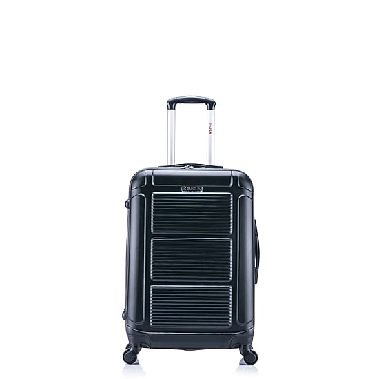 InUSA Pilot 24 Inch Hardside Lightweight Checked Spinner Luggage