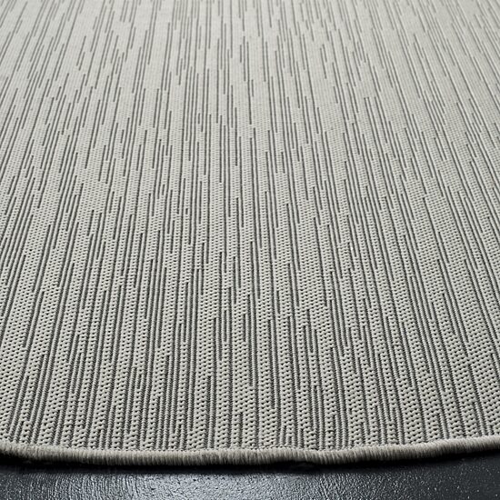 Safavieh Courtyard Collection Tama Geometric Indoor/Outdoor Round Area Rug