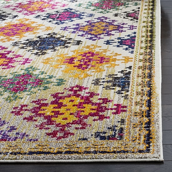 Safavieh Monaco Collection Flint Geometric SquareArea Rug