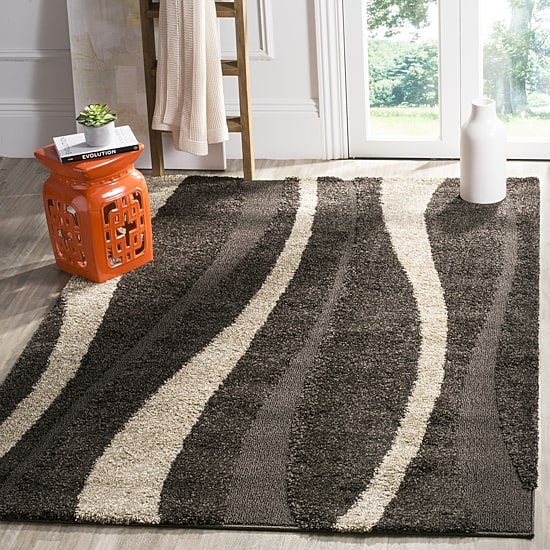Safavieh Shag Collection Kimmee Abstract Area Rug