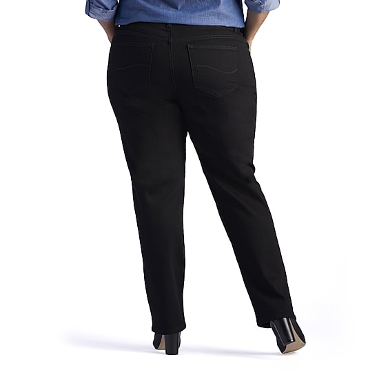Lee® Relaxed Fit Straight Leg Jeans - Plus