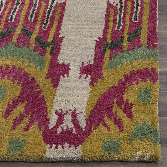 Safavieh Ikat Collection Euclid Geometric Area Rug