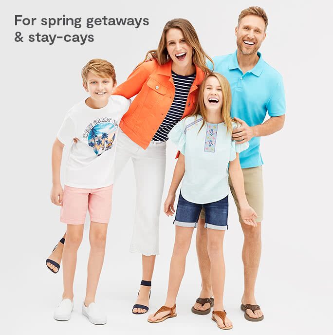 For spring getaways and stay cays