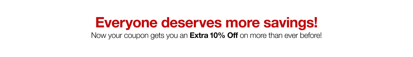 EXTRA 10 OFF