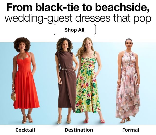 jcpenney bridesmaid dresses store Women's Dresses: Casual, Formal, & Work Styles