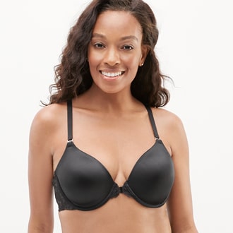 Front-Closing Convenient and easy to take on and off.