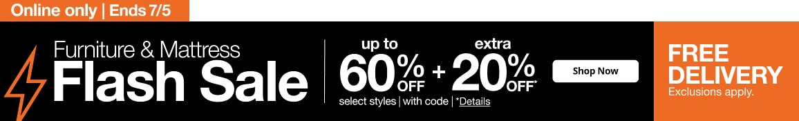 Furniture and Mattress Flash Sale