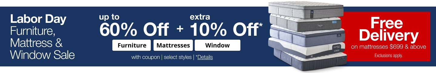 Furniture, Mattress and Window Sale