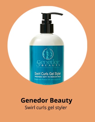 Genedor Beauty Swirl curls gel styler