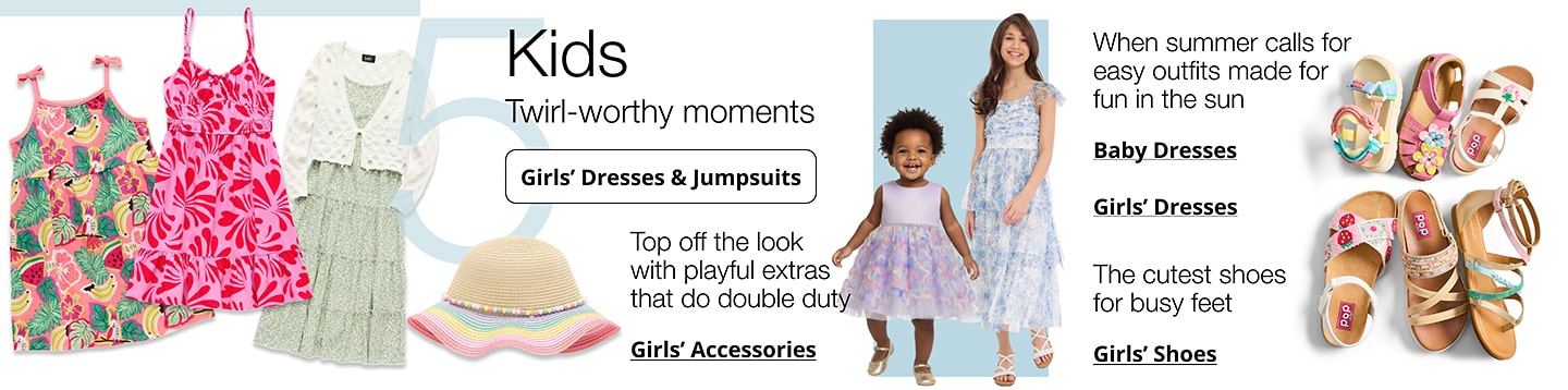 Girls Dresses and Jumpsuits