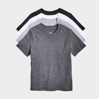 Girls under shirts