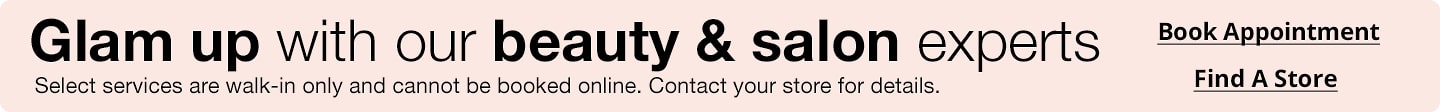 Glam up with our beauty & salon experts